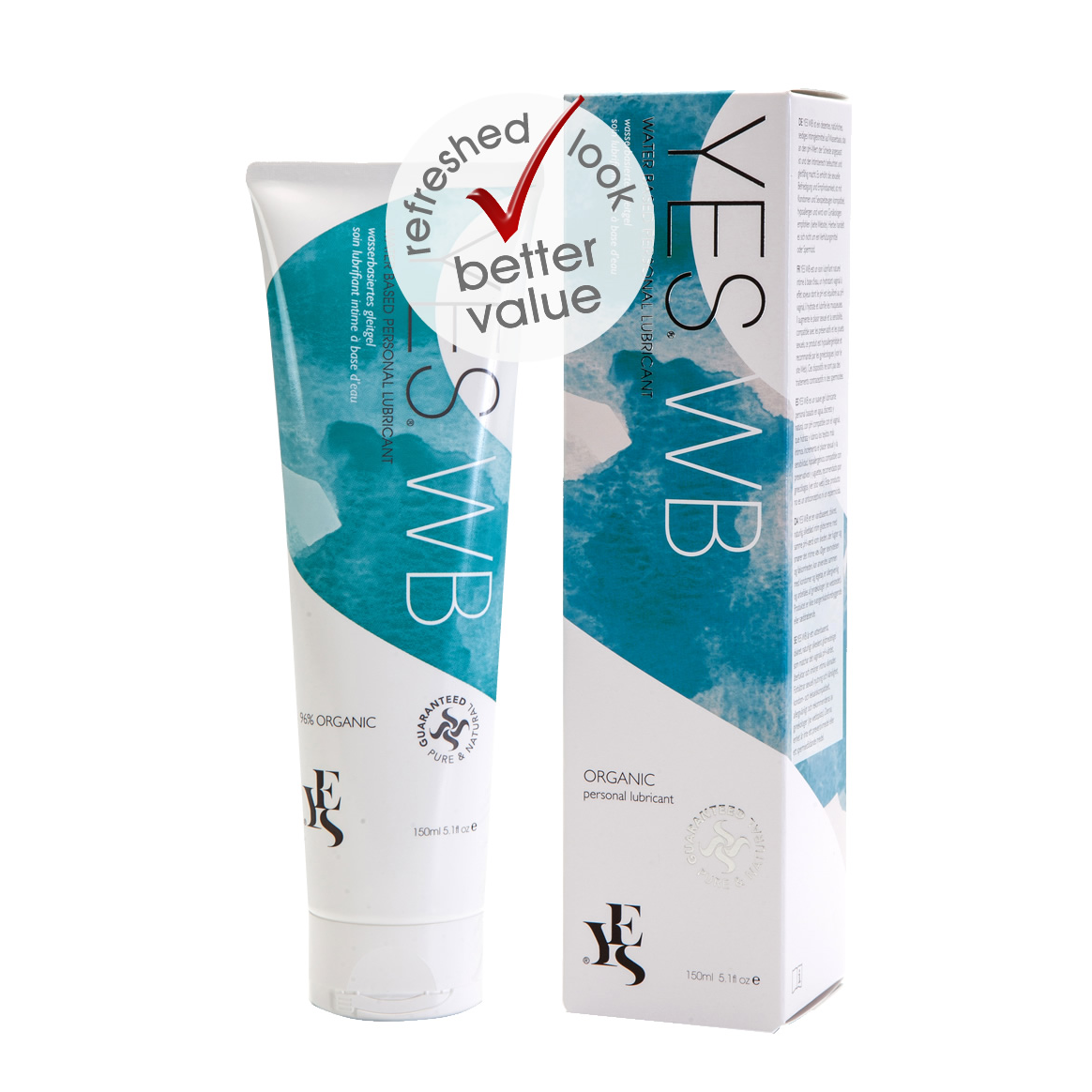 YES Water Based intimacy lubricant
