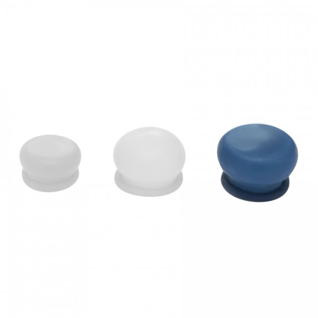 5 x Anatomically Adapted Adhesion Diaphragms (Large - Blue)