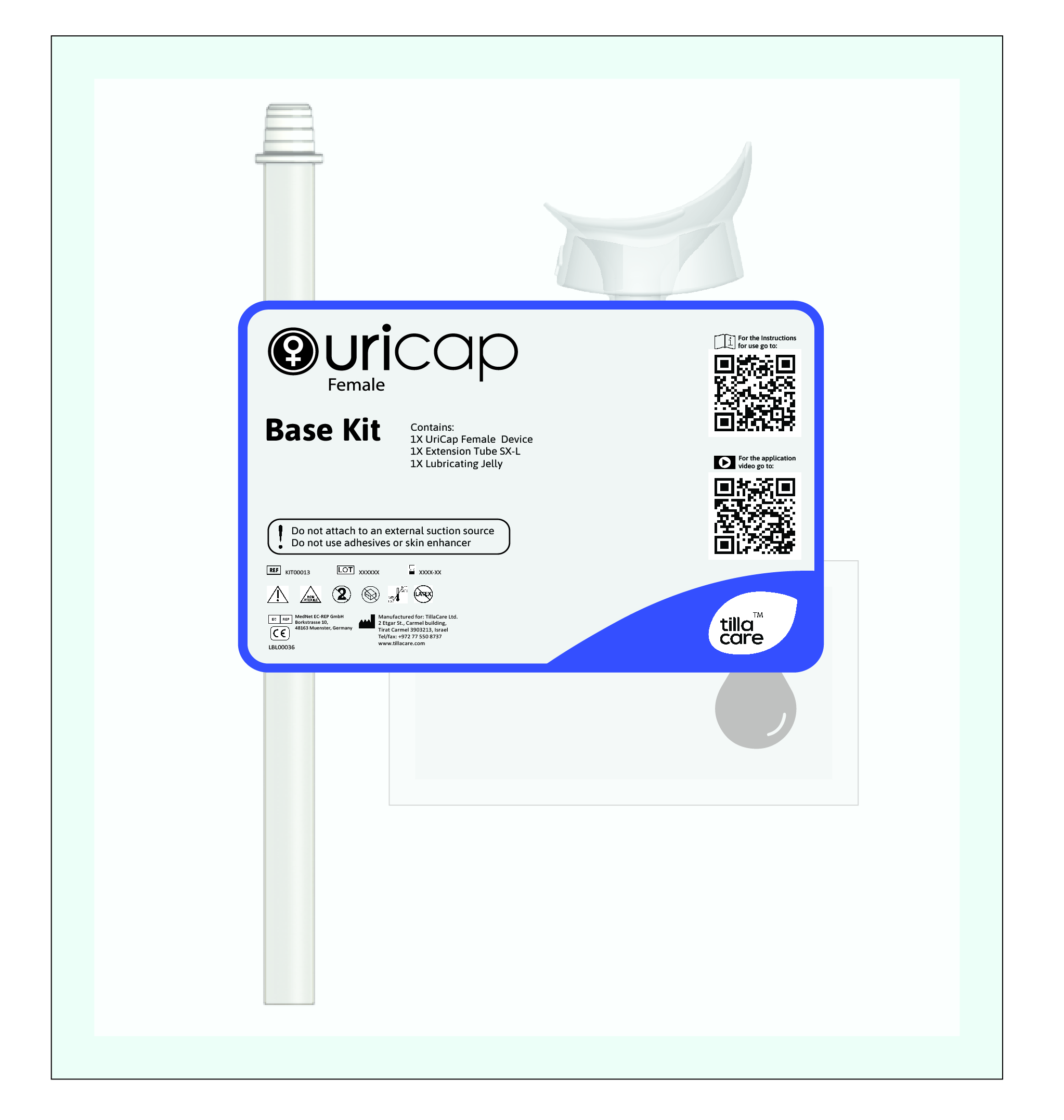 UriCap Female Base Kit